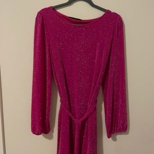 Beautiful Pink Dress. Only worn once to a wedding. Size Large